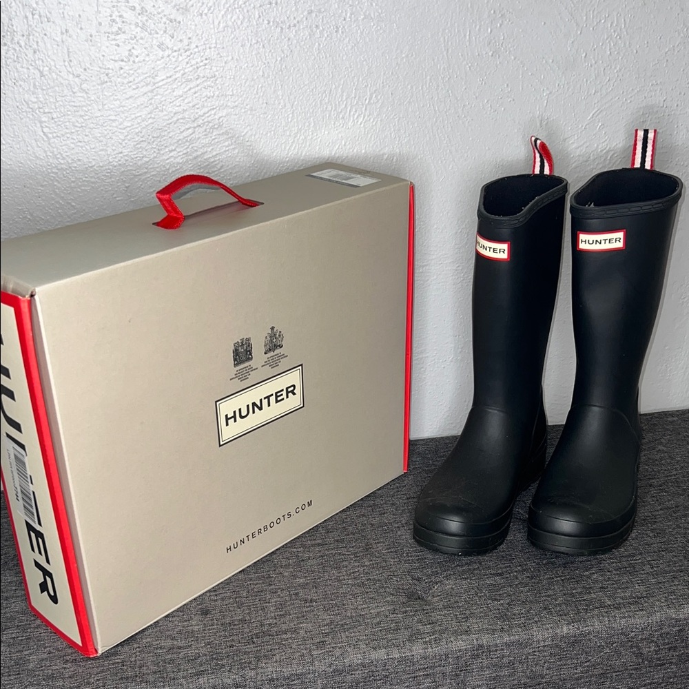 Hunter Classic Black Waterproof Boots